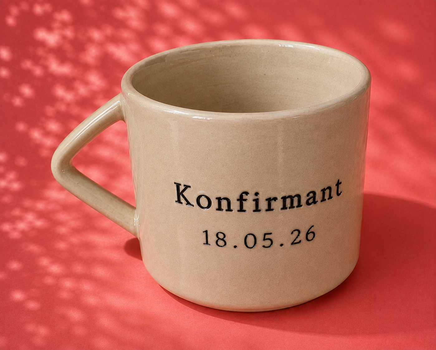 Koppen til konfirmanten